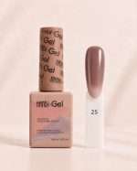 Oje Semipermanente Translucide Chocolate Nude Hanbi 15 ml - imagine 8