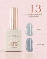 Oja Semipermanenta Translucida Hanbi Autumn Collection 15ml - imagine 2