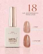 Oja Semipermanenta Translucida Hanbi Autumn Collection 15ml - imagine 6