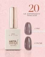Oja Semipermanenta Translucida Hanbi Autumn Collection 15ml - imagine 8