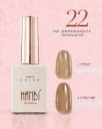 Oja Semipermanenta Translucida Hanbi Autumn Collection 15ml - imagine 10