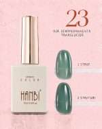 Oja Semipermanenta Translucida Hanbi Autumn Collection 15ml - imagine 11
