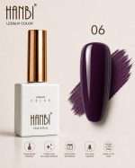 Oje Semipermanenta Dusty Mauve Grey Collection Hanbi 15ml - imagine 4