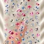 Stikere Unghii-Abtibilduri Nail Art Flori MG-01