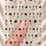 Stikere Unghii-Abtibilduri Nail Art Flori MG-02