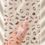 Stikere Unghii-Abtibilduri Nail Art Flori MG-52