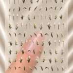 Stikere Unghii-Abtibilduri Nail Art Lalele MG-71