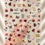 Stikere Unghii-Abtibilduri Nail Art MG-81