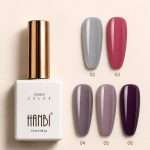 Oje Semipermanenta Dusty Mauve Grey Collection Hanbi 15ml