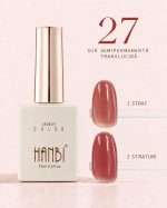 Oja Semipermanenta Translucida Hanbi Autumn Collection 15ml - imagine 15