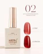Oja Semipermanenta Translucida Hanbi Autumn Collection 15ml - imagine 2