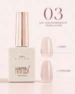 Oja Semipermanenta Translucida Hanbi Autumn Collection 15ml - imagine 3
