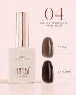 Oja Semipermanenta Translucida Hanbi Autumn Collection 15ml - imagine 4