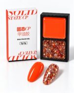 Set Gel Colorat Solid + Glitter Vinimay – 5g + 3g - imagine 11