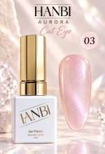 Oja Semipermanenta Hanbi Aurora Cat Eye 15ml - imagine 4