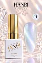 Oja Semipermanenta Hanbi Aurora Cat Eye 15ml - imagine 12