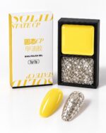 Set Gel Colorat Solid + Glitter Vinimay – 5g + 3g - imagine 4