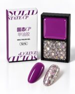 Set Gel Colorat Solid + Glitter Vinimay – 5g + 3g - imagine 7