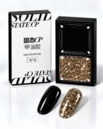 Set Gel Colorat Solid + Glitter Vinimay – 5g + 3g - imagine 3