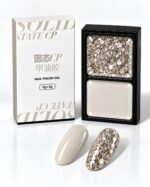 Set Gel Colorat Solid + Glitter Vinimay – 5g + 3g - imagine 2