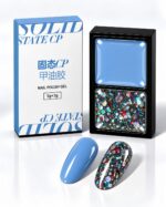 Set Gel Colorat Solid + Glitter Vinimay – 5g + 3g - imagine 7