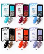 Set Gel Colorat Solid + Glitter Vinimay – 5g + 3g