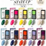 Set Gel Colorat Solid + Glitter Vinimay – 5g + 3g