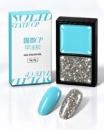 Set Gel Colorat Solid + Glitter Vinimay – 5g + 3g - imagine 2