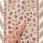 Stikere Unghii-Abtibilduri Nail Art Flori MG-75
