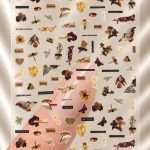 Stikere Unghii-Abtibilduri Nail Art MG-90-81