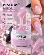 Gel Constructie Autonivelant Vinimay Light Pink 14g/56g