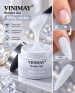 Gel Constructie Autonivelant Vinimay Milky White 14g/56g