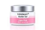 Gel Constructie Autonivelant Vinimay Light Pink 14g/56g - imagine 3