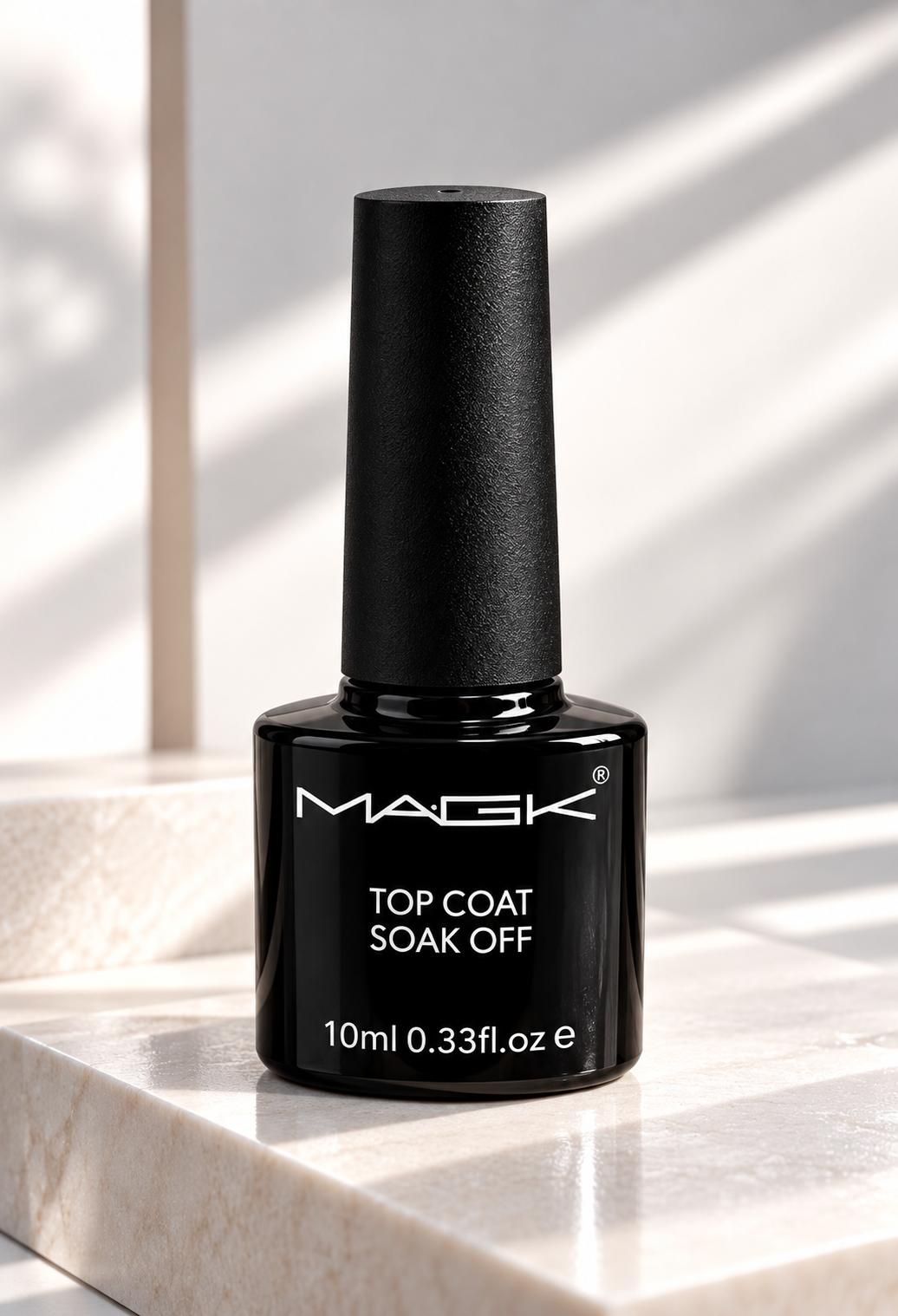 magk top Top Coat No Clean Magk,10ml - imagine 1