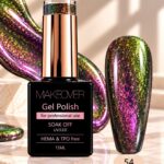 Oja Semipermanenta Makeover Profesionala Dark Opal,Multichrome,15ml
