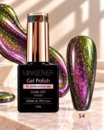 Oja Semipermanenta Makeover Profesionala Dark Opal,Multichrome,15ml