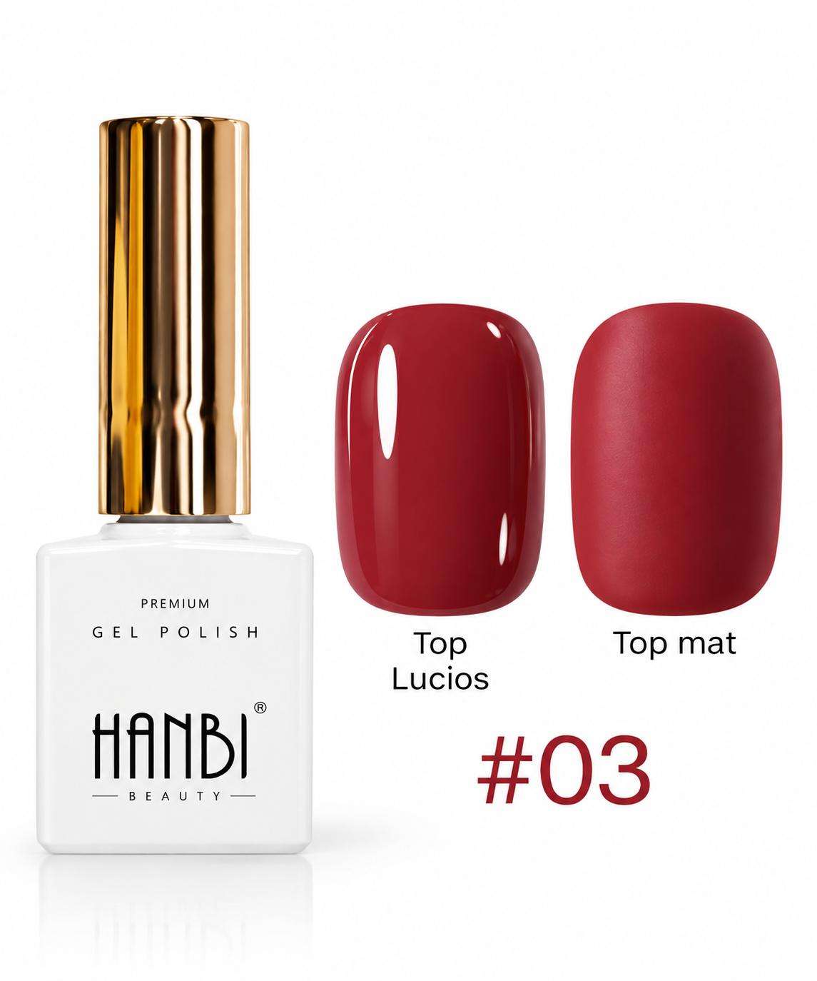 rd-03 Oja Semipermanenta Super Pigment Red Collection 03 - imagine 1