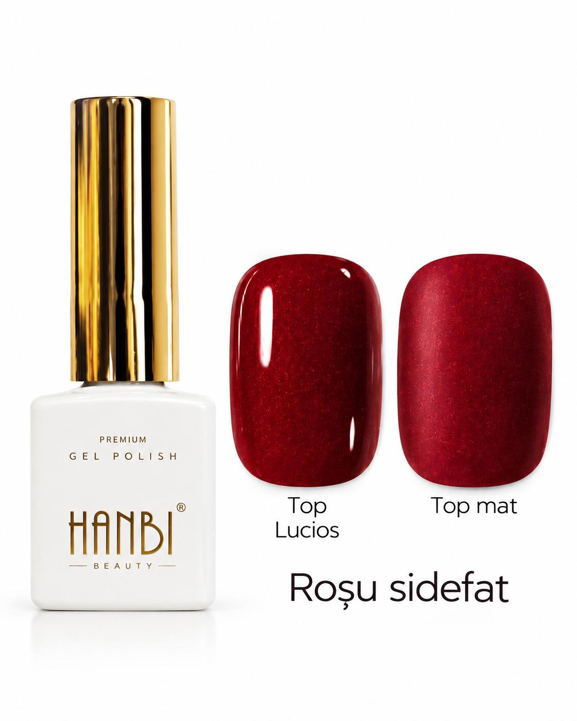 rosu sidefat Oja Semipermanenta Super Pigment Red Diamond Collection 06 - imagine 1